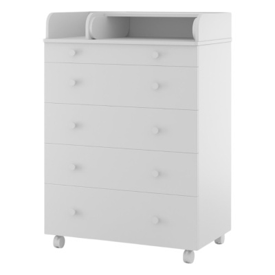 Комод пеленальный Incanto Oskar V 800/5 PK-0004/0 белый 01